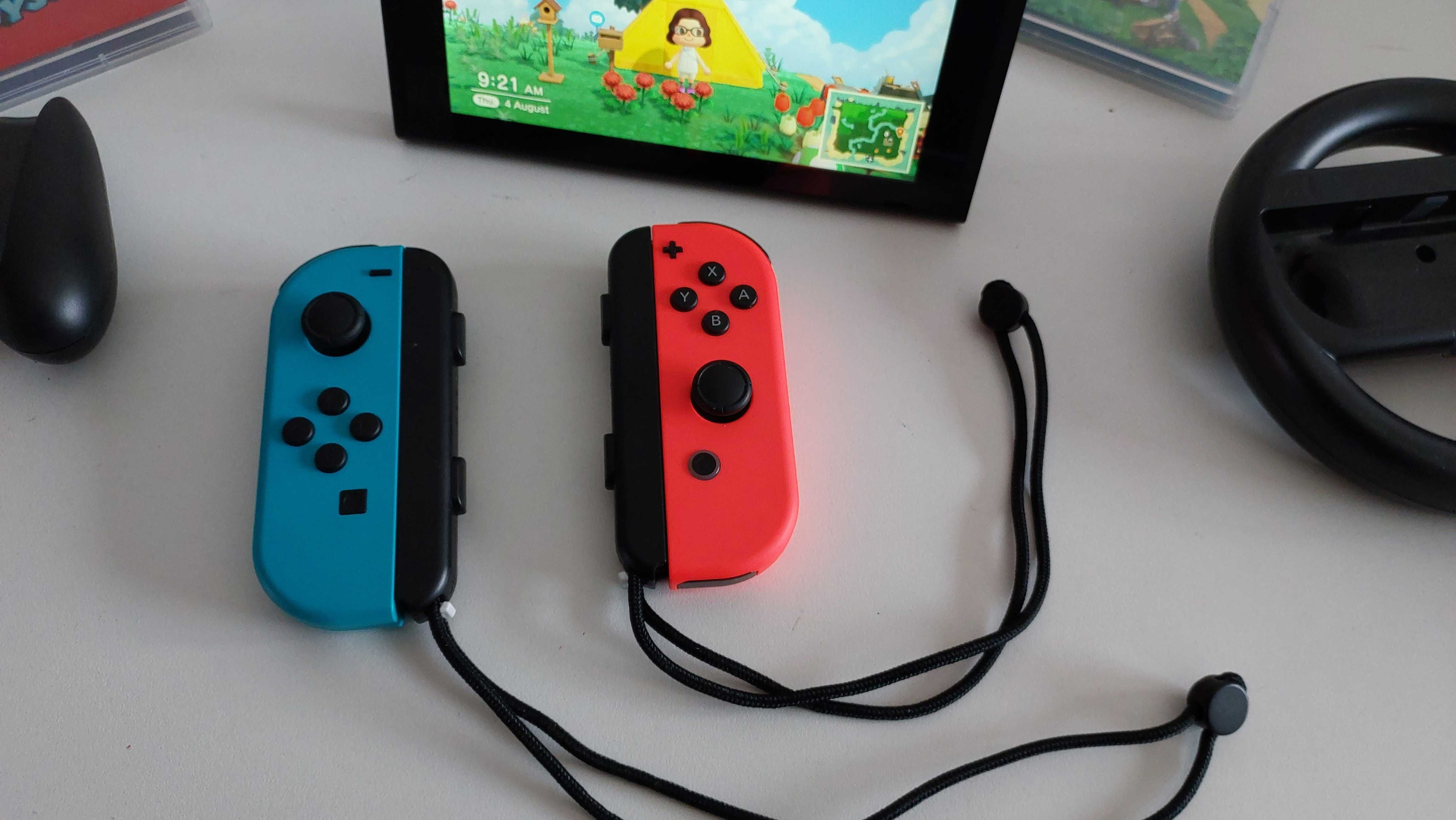 Vendo Consola Nintendo Switch V2 + Jogos + Acessórios