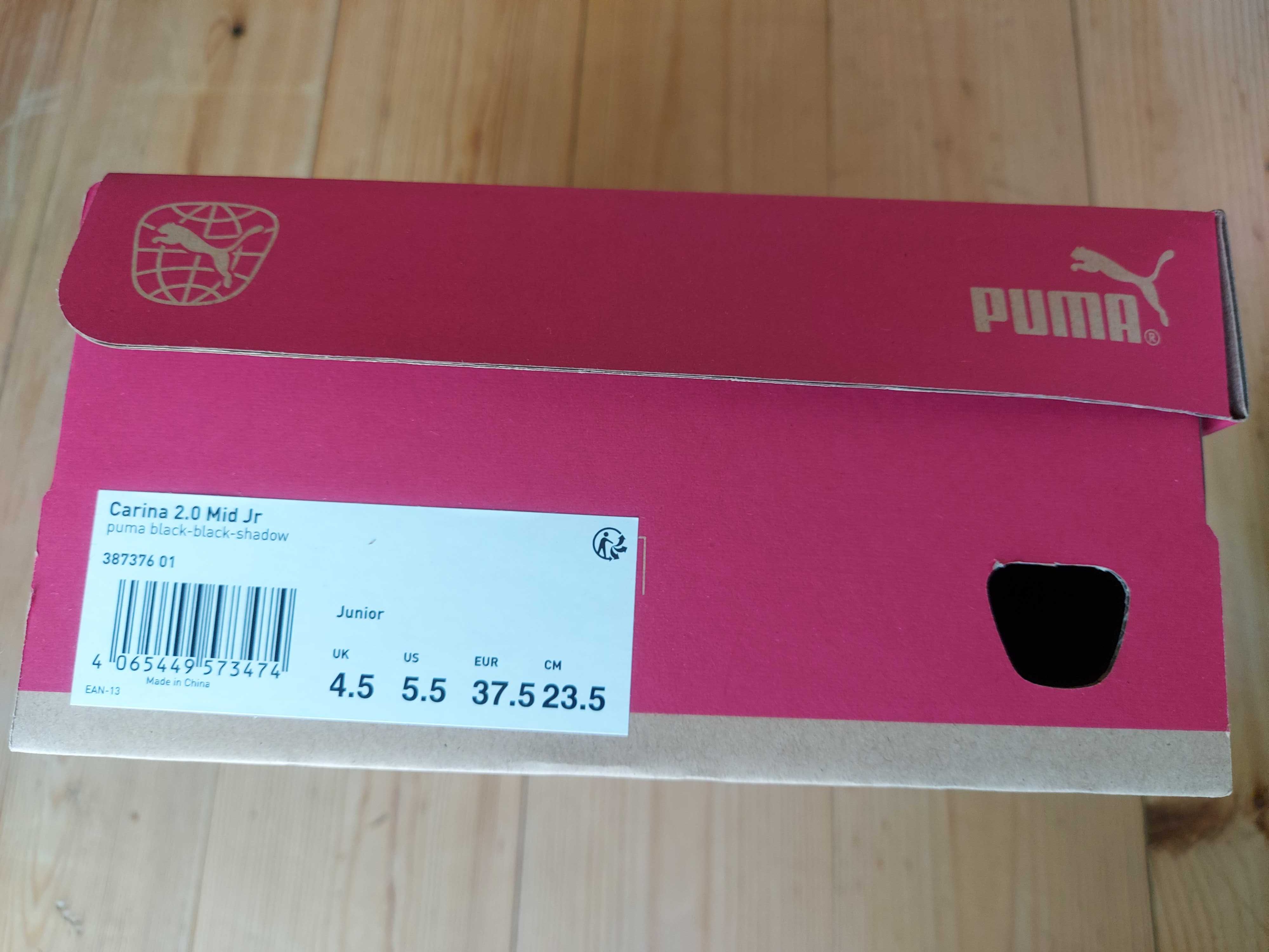 Sneakersy junior PUMA Carina 2.0 za kostkę skóra r.37,5