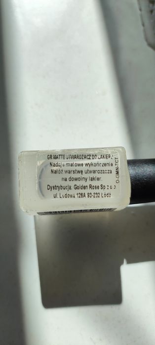 Lakier Top Coat GR matte Golden rose 10.5ml