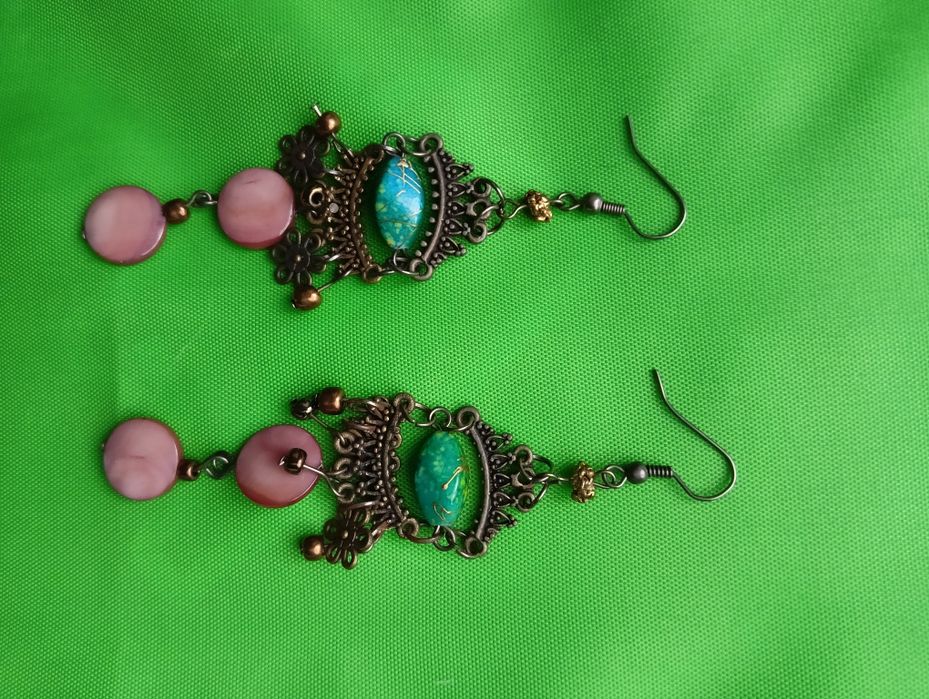 Kolczyki wiszące Vintage