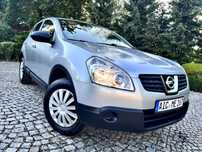 Nissan Qashqai 1.6-117KM-1WŁAŚ-Clima-4ElSzyby-KiMulti-isofix-BDBopony-Serwis-ZADBANY