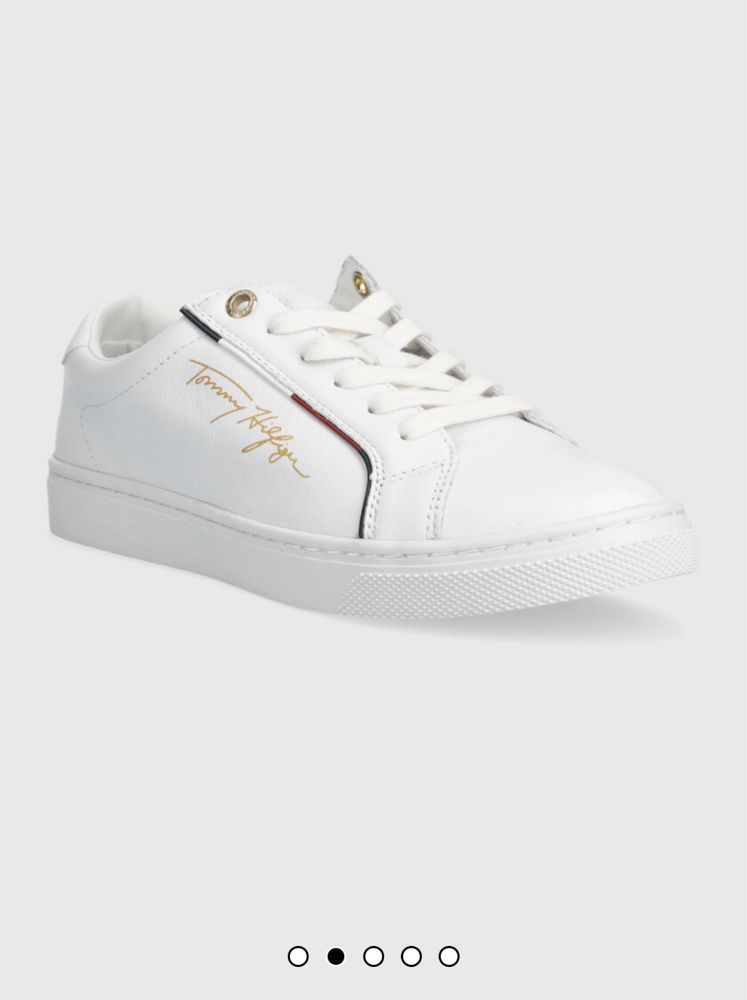 Шкіряні кросівки/кеди Tommy Hilfiger TH SIGNATURE SNEAKER