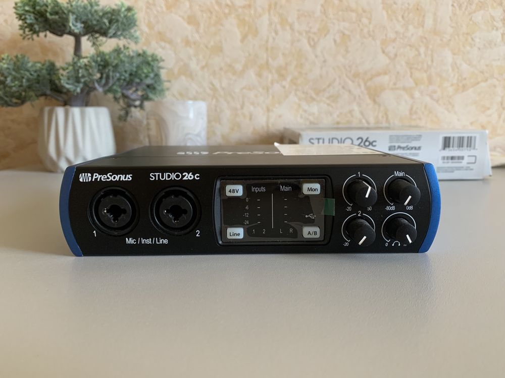 Звукова карта Presonus Studio 26c