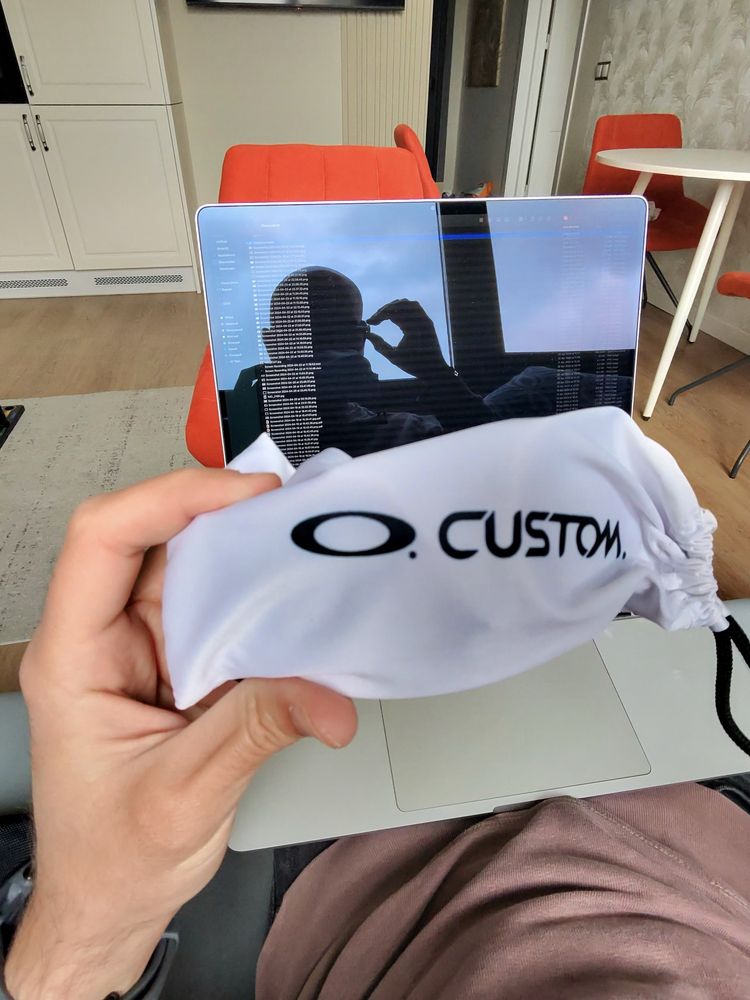 Окуляри Oakley Custom Flight Jacket photochromic(фотохромна) lenses