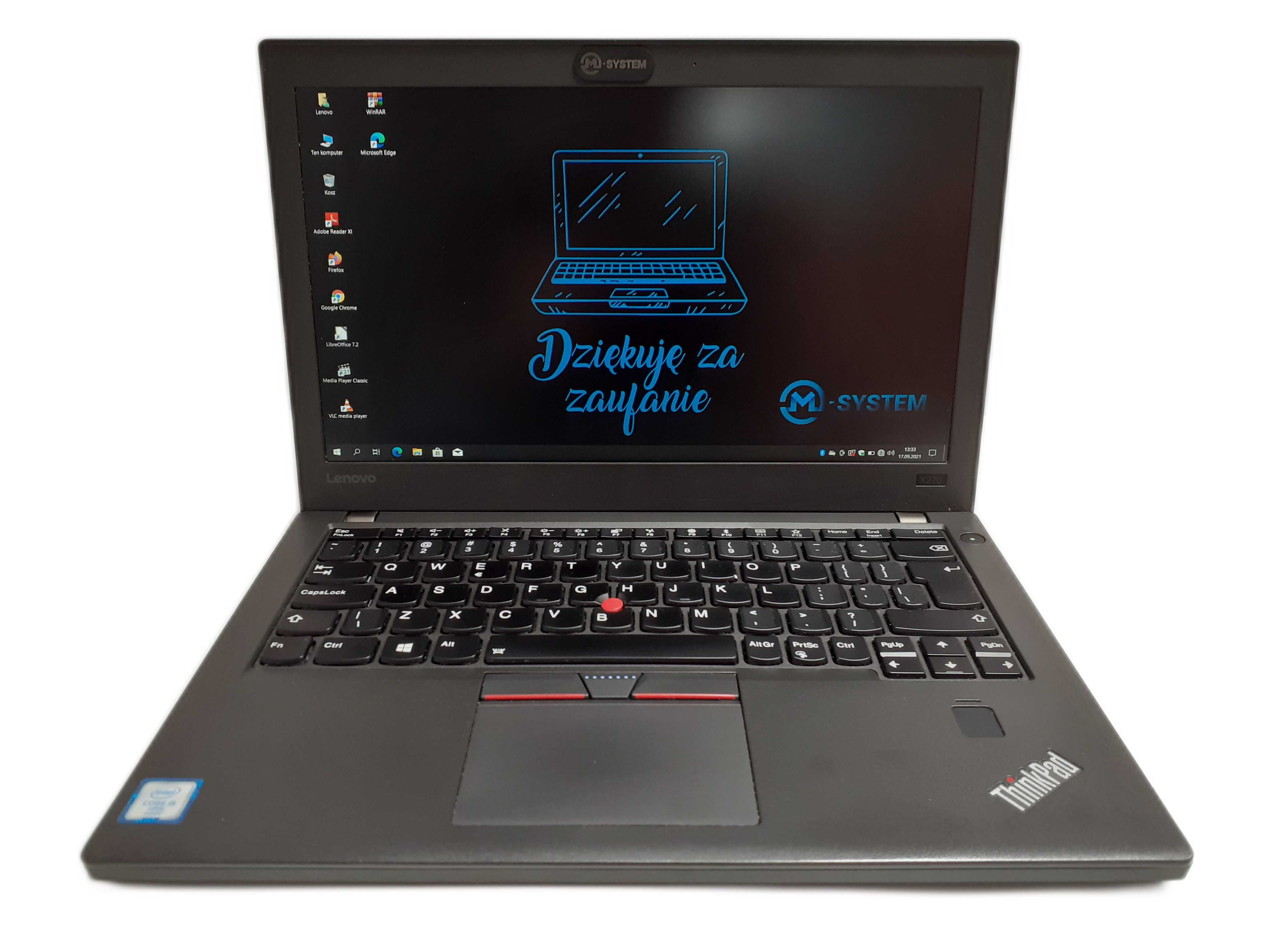 Laptopy Lenovo Thinkpad x270 12" HD i5 8GB 240 GB SSD Win10 Gwarancja