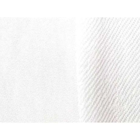 Ткань трикотаж трехнитка диагональ 95%коттон 5%эластан белого цвета