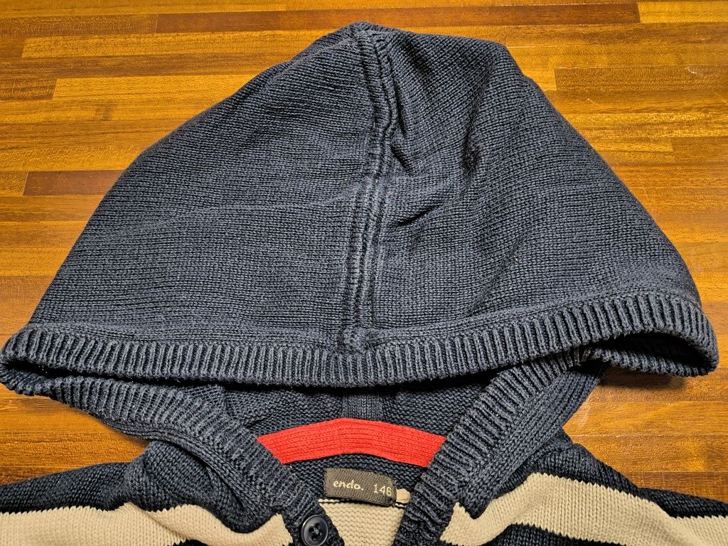 2x sweter dla chłopca 140 146 Endo C&A ubranka zestaw