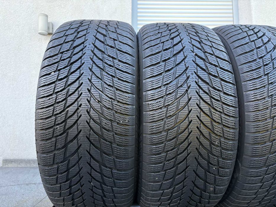 4szt zimowe 235/45R18 Nokian 7,6mm 2020r świetny stan! Z847 gwar