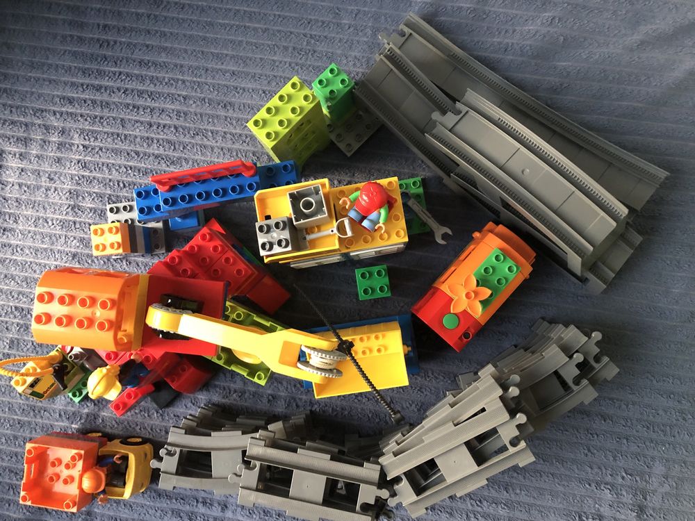 Конструктор LEGO Duplo Великий потяг 10508 та додаткові елементи 10506