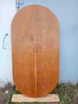 Porządny , rozkładany blat stołu z twardego drewna - 160/200/83 cm   !