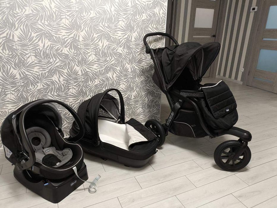 Chicco Trio Activ 3 Jet Black Cleboko