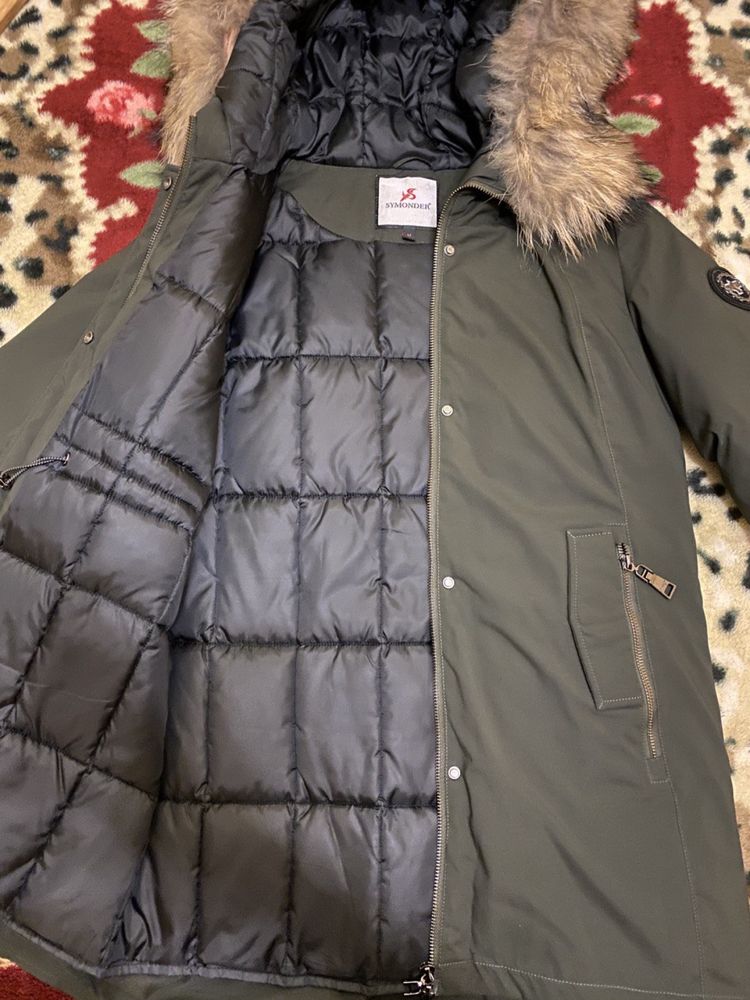 Зимняя курточка с натуральным мехом SYMONDER