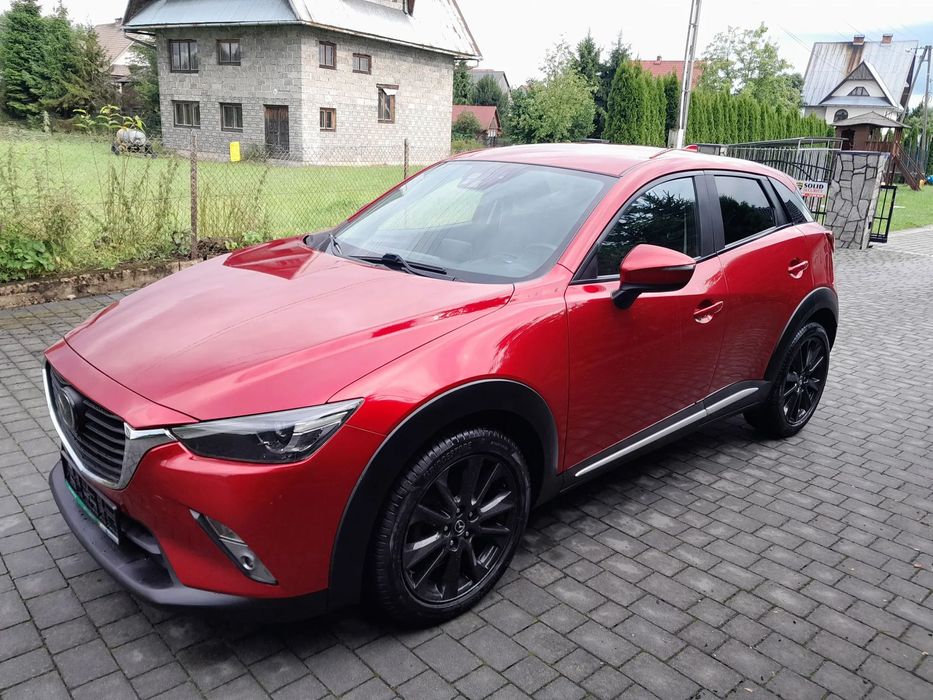 Mazda CX-3 ROK GWARANCJI, CX3, 1.5 SKYACTIVE, skóra, HEAD-UP, z Włoch bez korozji