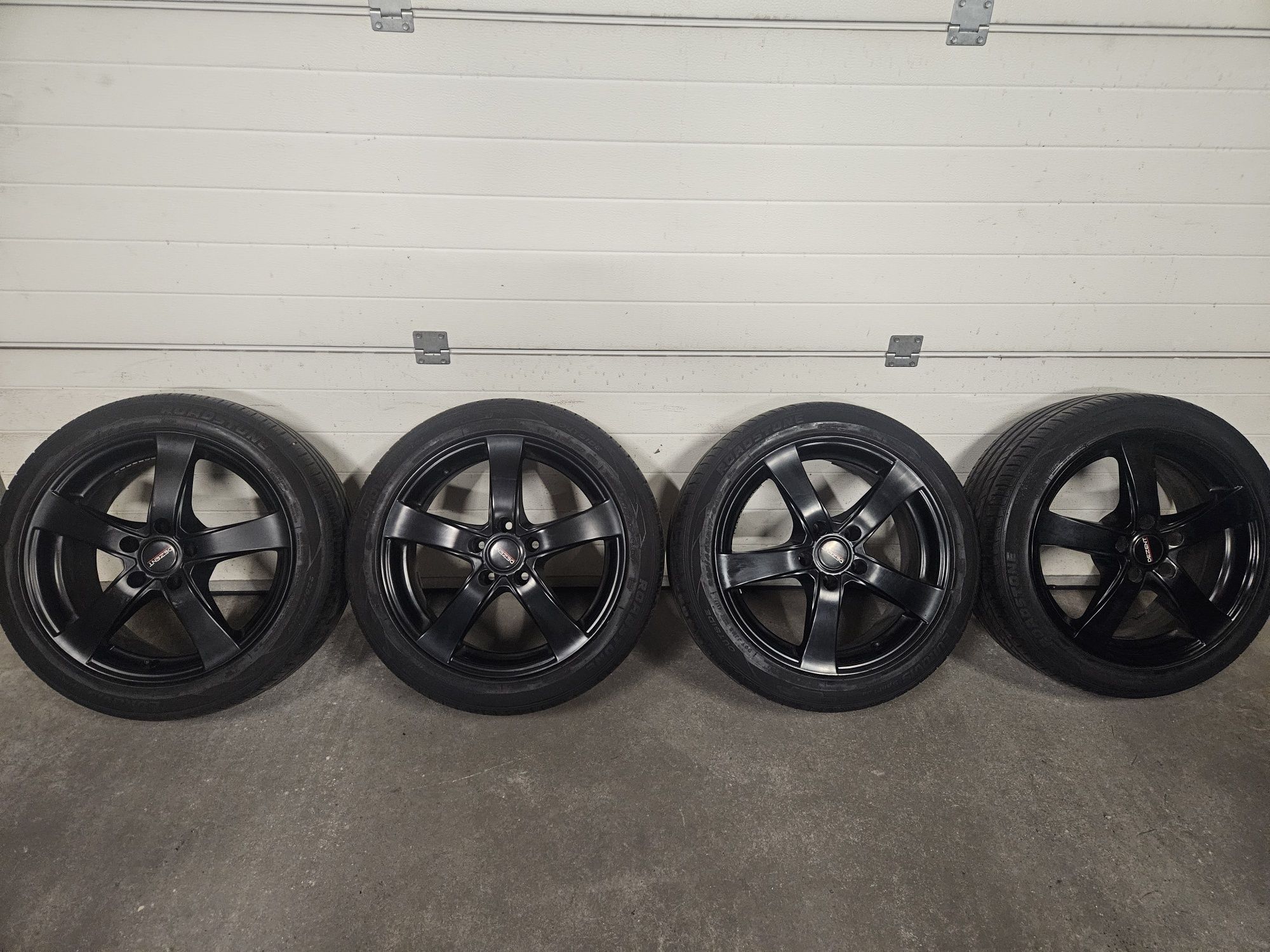 Felgi Dezent 5x112 7,5J R17 Et35 AUDI Vw Skoda Seat Mercedes BMW