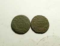 Полушка 1731 год.. царская монета.