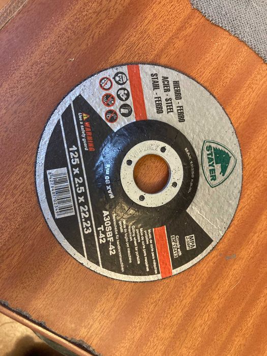 2 Discos Rebarbadora 125MM BOSCH X-LOCK + disco Stayer