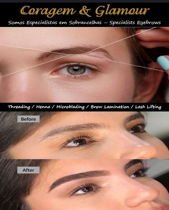 Esteticista Especialista em Sobrancelhas com linha