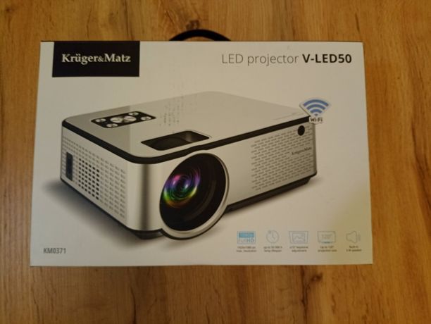 Projektor, rzutnik: Kruger&Matz V-LED50