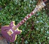 Gitara elektryczna Hollow Body HB-35Plus Metallic Plum