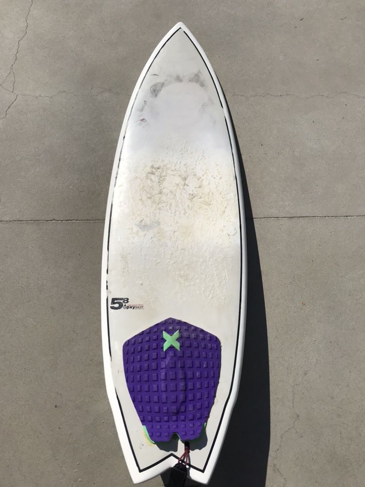 Prancha surf Santa Cruz - Ozzie Wright model - epoxy 5'8''