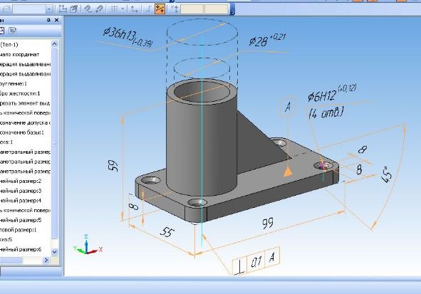 Креслення чертежи 3D Компас Студентські роботи та ін.