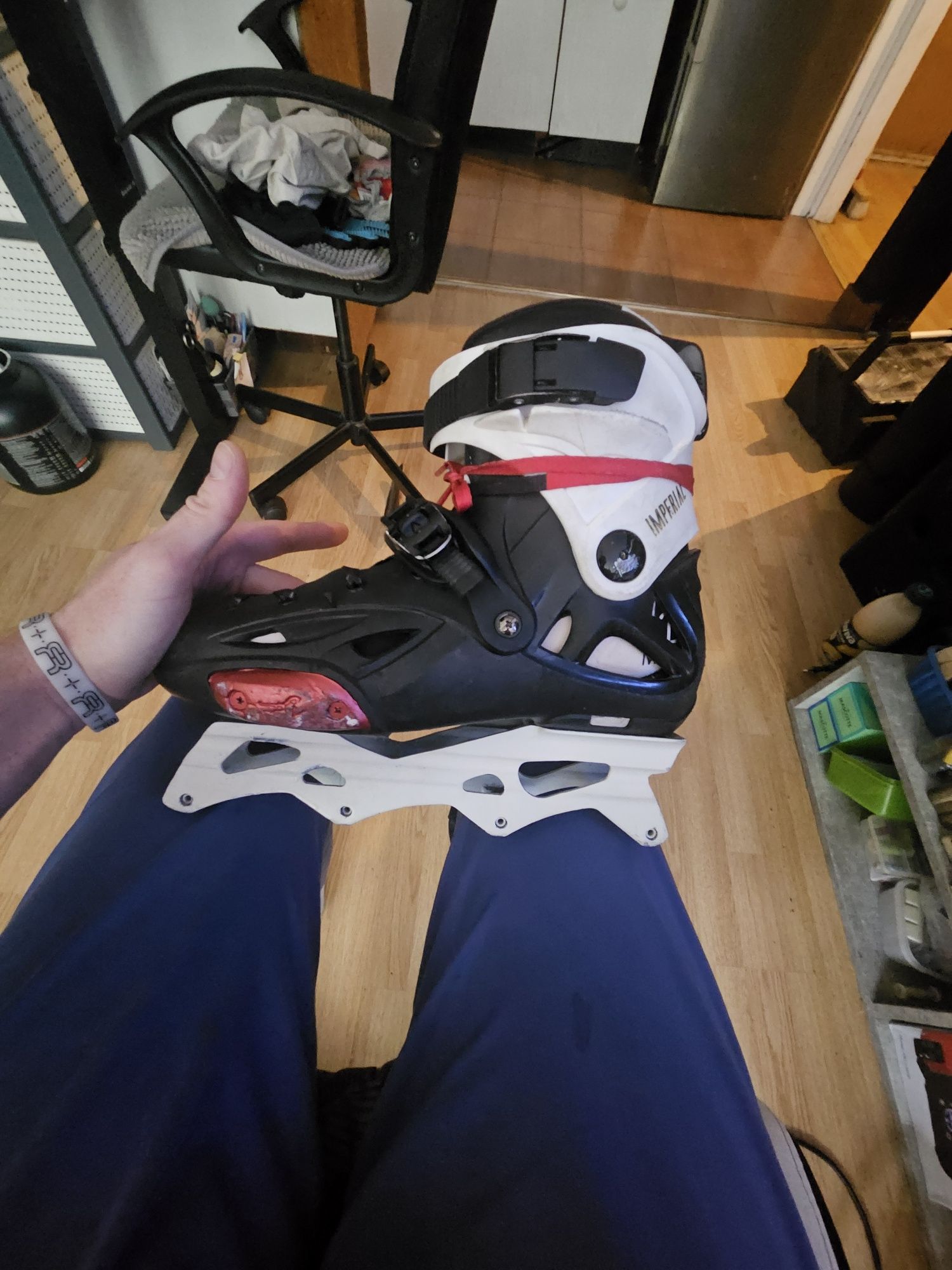 Rolki Powerslide Imperial r.41/42 plus 16 kół