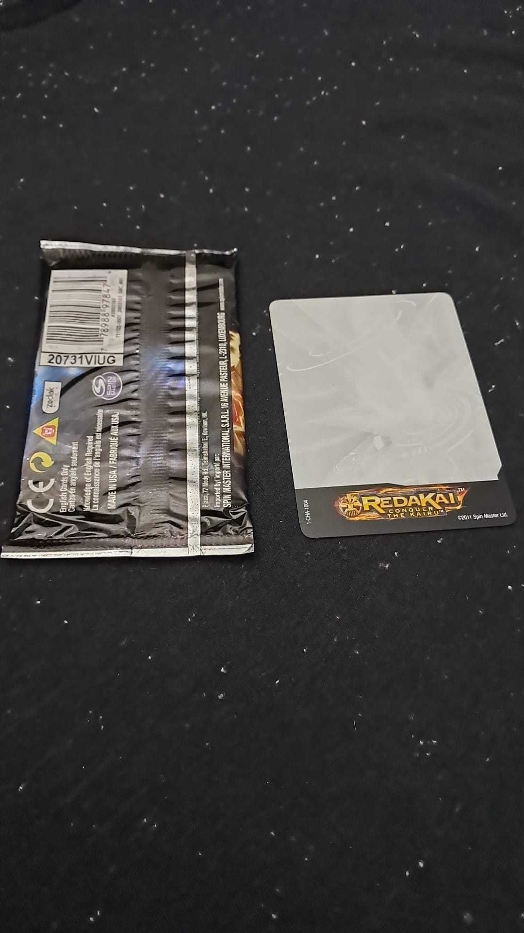 1 Booster REDAKAI Kairu Challenge Selado + 1 Carta