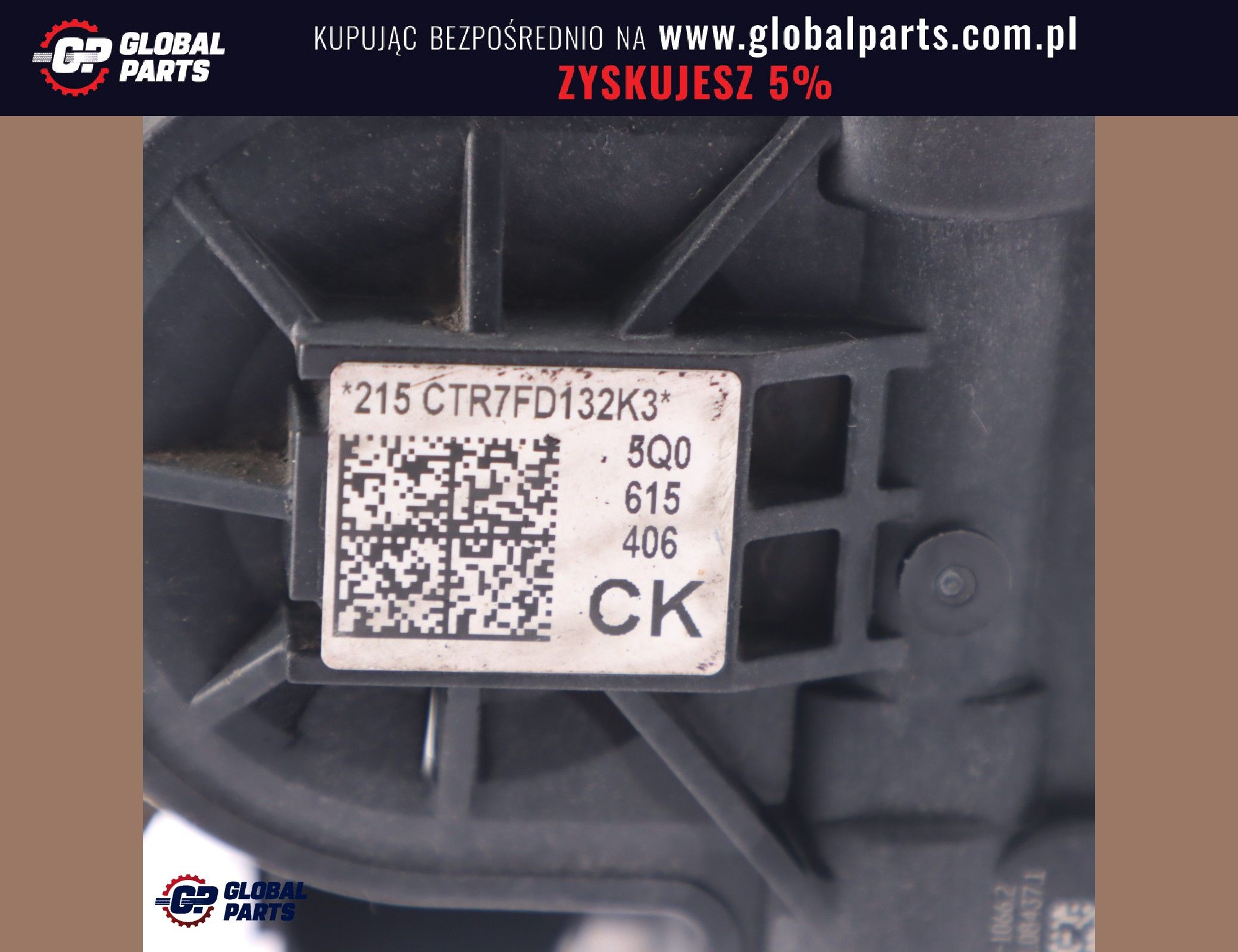 Volkswagen Golf Mk7 Zacisk Hamulcowy Prawy Tylny 310x22 8V