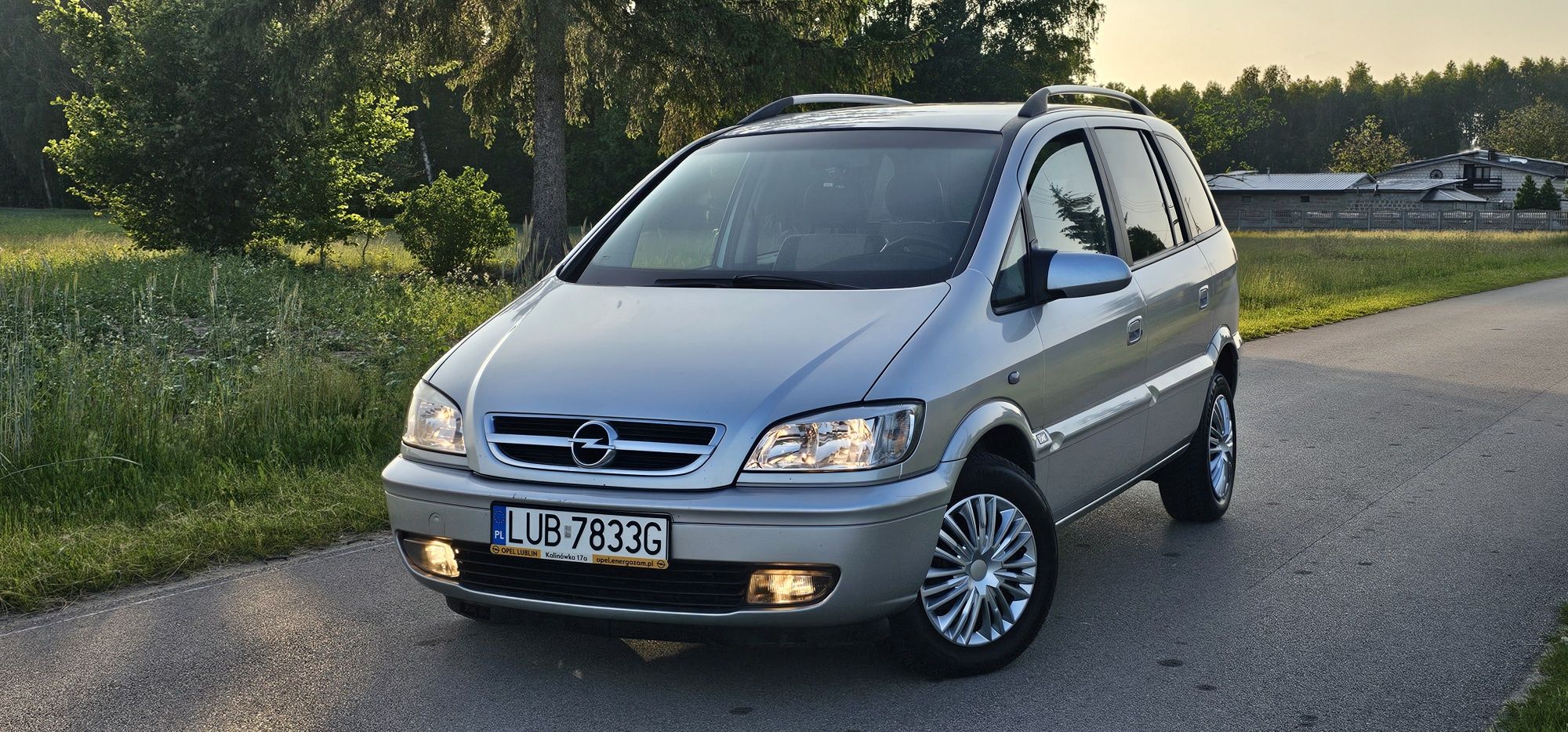 Śliczna Zafira 2005r# 1.6 LPG*Mega środek*Nawigacja*bez rdzy