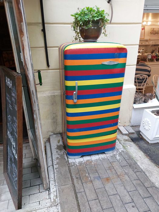 холодильник Днепр 1954 г. СССР (ретро раритет винтаж рабочее состояние