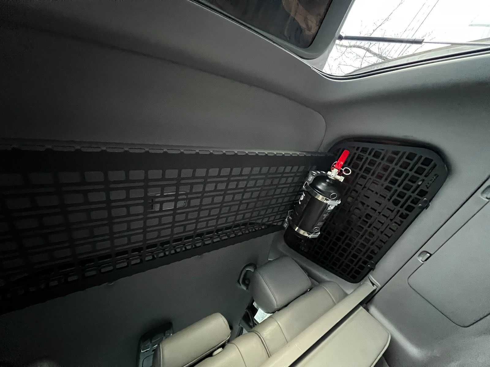 Полка багажник захист вікон органайзер Toyota Land Cruiser 200 100 80