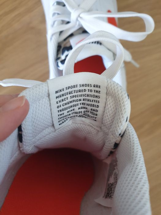 Жіночі білі кеди Nike Court Legacy Lift з леопардовим язичком