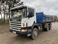 Scania 114c 6x4 wywrotka ,3-oska  , hydroburta , manual