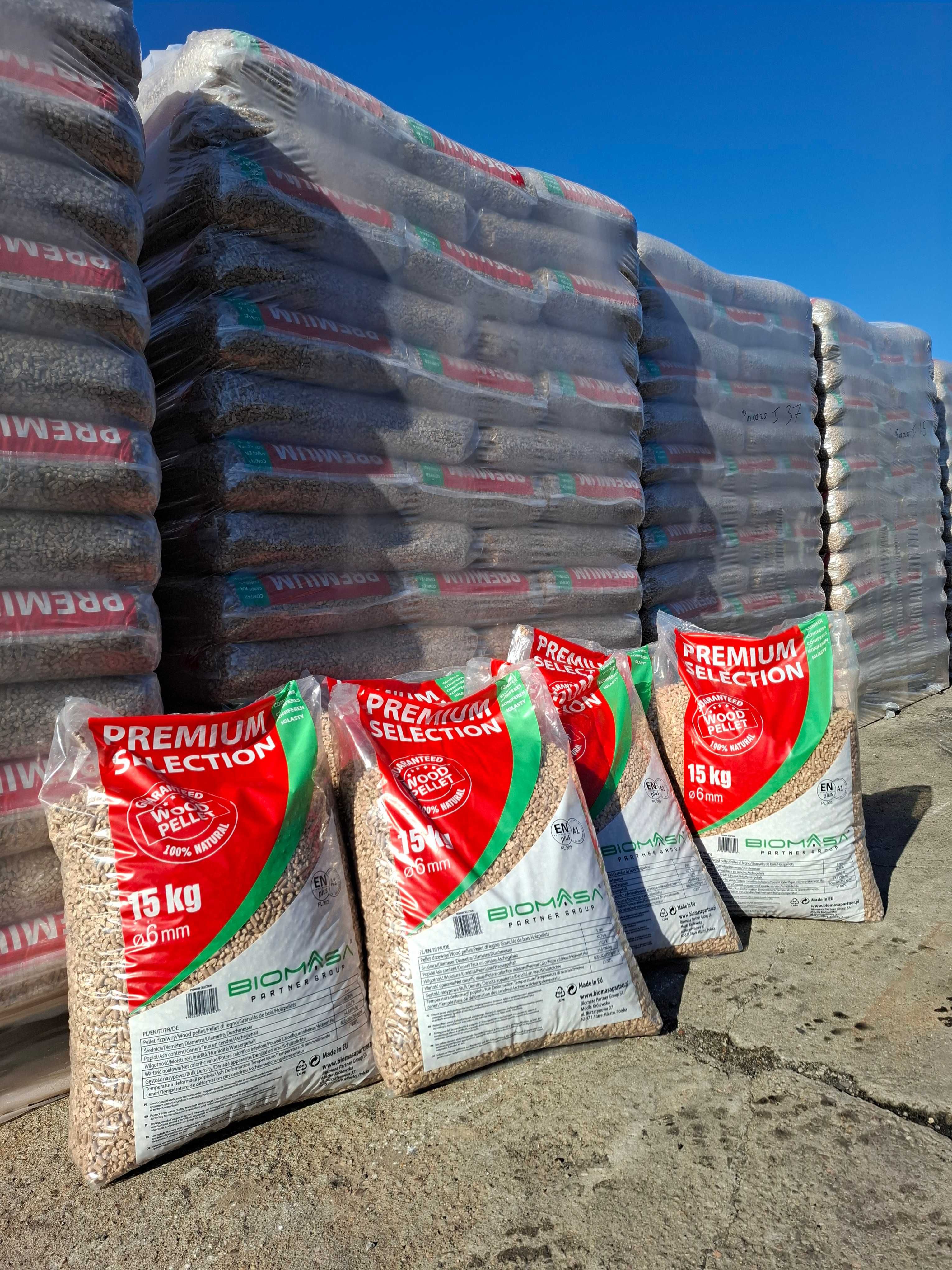 Pellet Premium Biomasa Lava Olczyk Olimp certyfikowany  ENplus A1 6mm