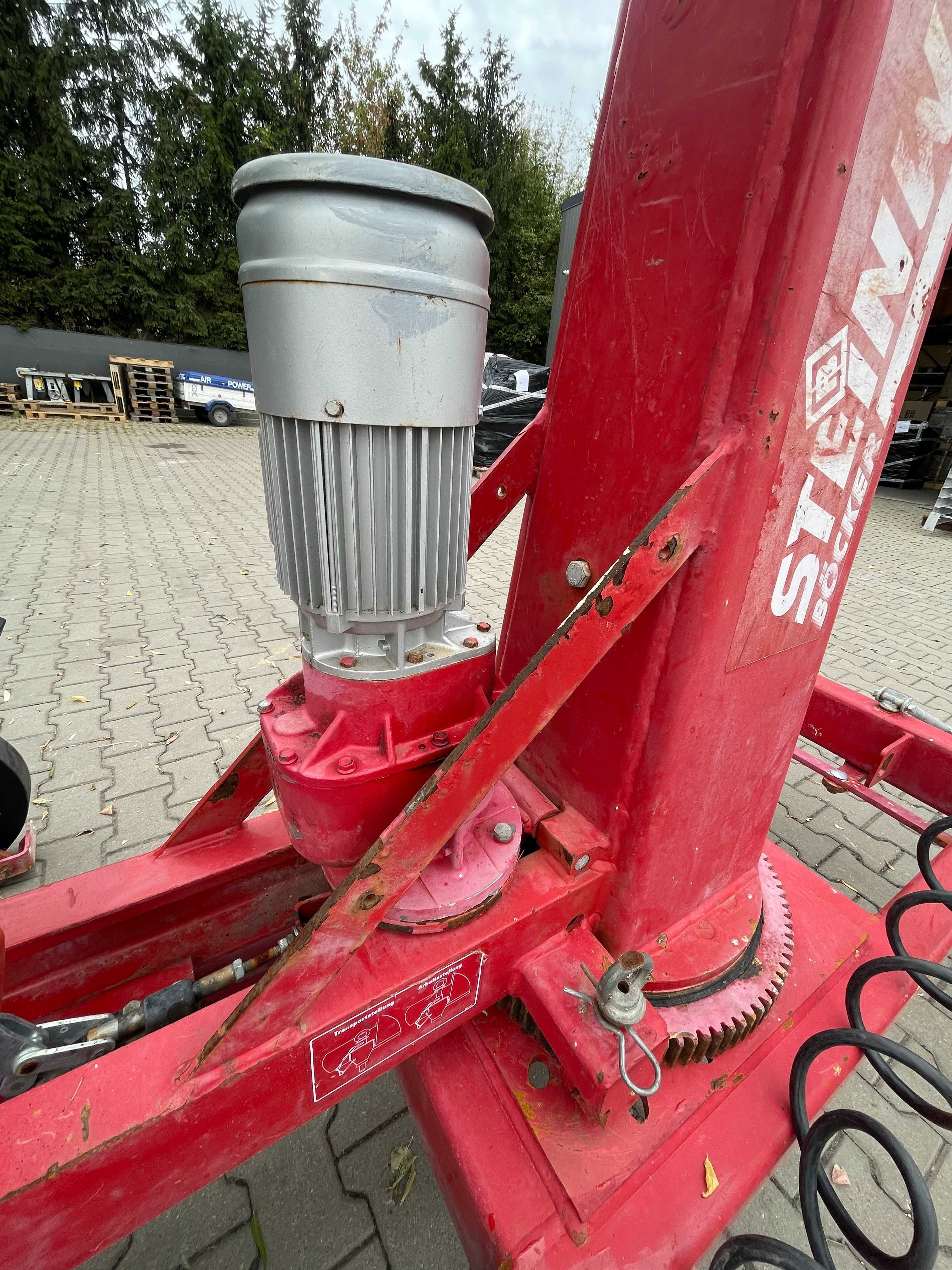 Mini Dźwig Żuraw budowlan Steinweg Bocker MK- 400/5 minikran podnośnik