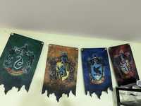 Декор Harry Potter, прапори школи магії Хогвартс