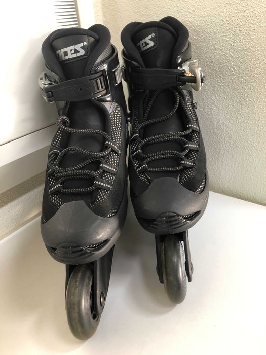 Patins em linha, de senhora, tamanho 39