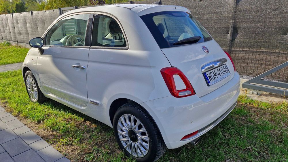 Fiat 500 Automat + Gaz wynajem krótko i długoterminowy