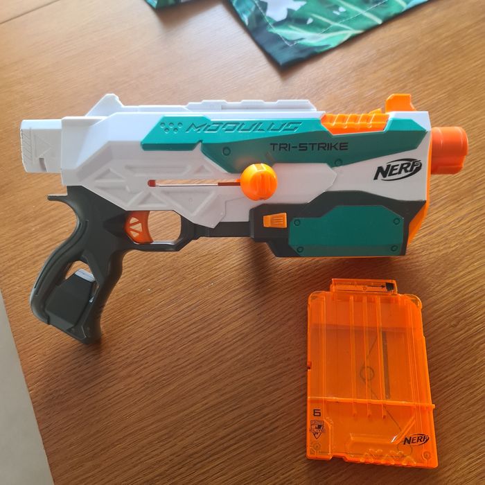 Nerf N-Strike Modulus Tri-Strike.