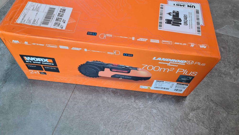 Worx M 700 PLUS, WR167E , nowy, gwarancja, robot koszący