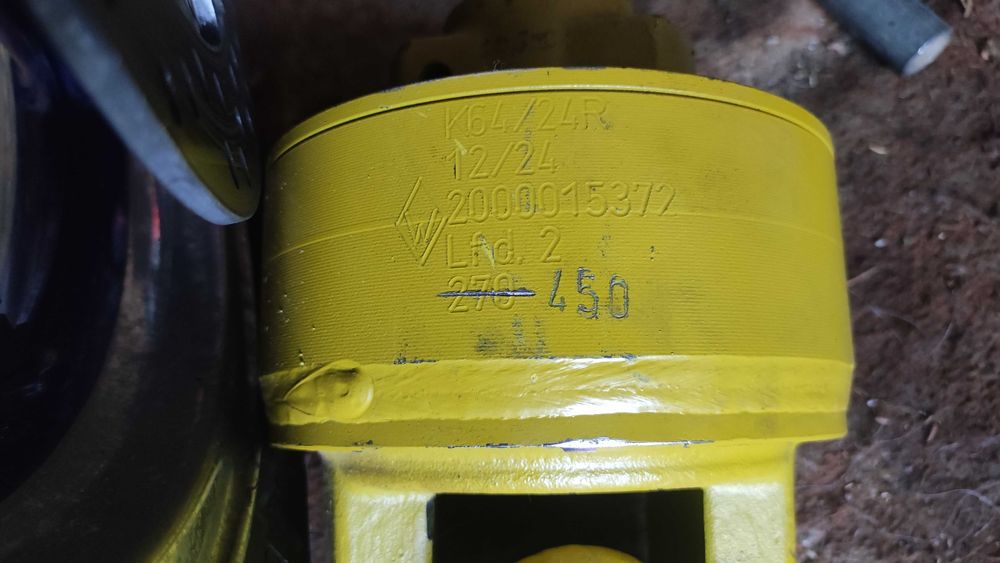 Stabilizator gruntu Wirtgen WS250 Wałek WOM
