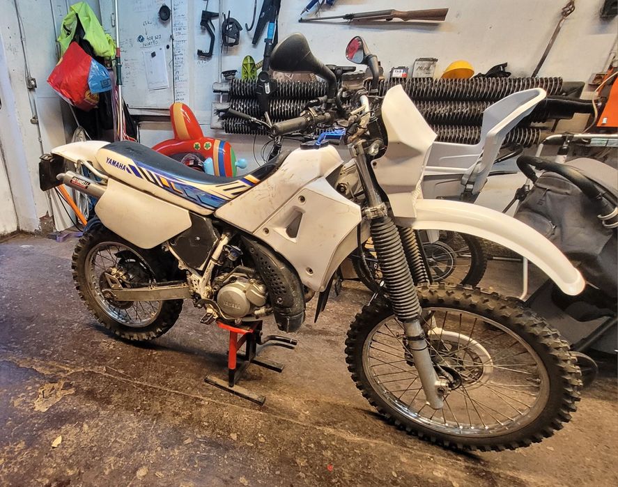 Yamaha dt125, zarejestrowana