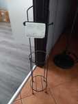 uchwyt, Stojak na papier toaletowy, loftowy, czarny, IKEA