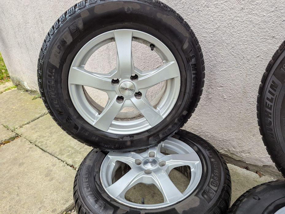 Резина, диски , колеса R16 Renault Zoe Michelin 2023 alpin 6