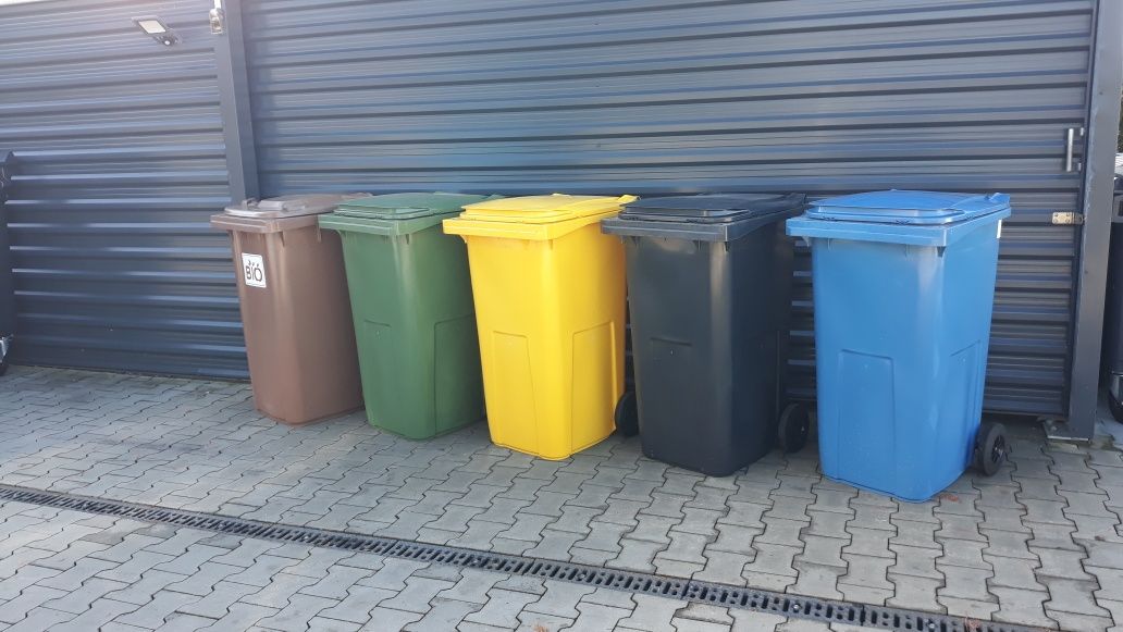 Pojemnik na odpady 1100 L kosz na śmieci kontener FV23% KOLORY