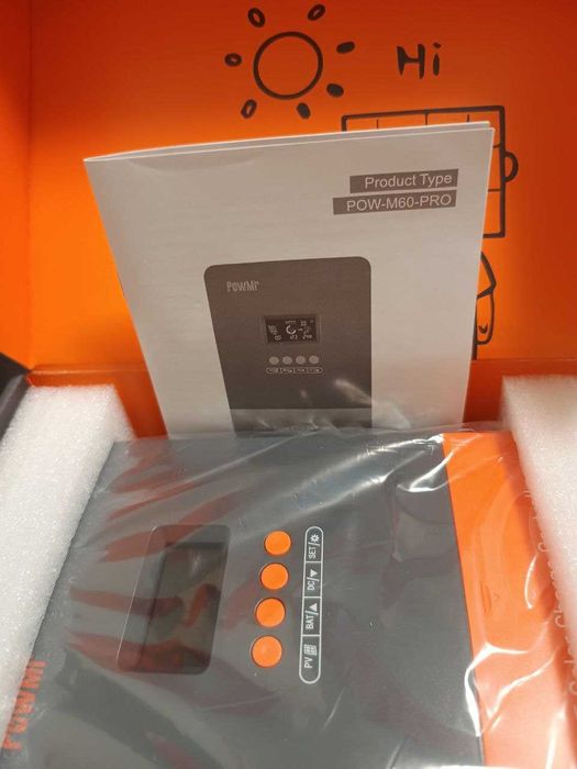 Контролер сонячних панелей MPPT PowMr 60A - 12V 24V 36V 48V