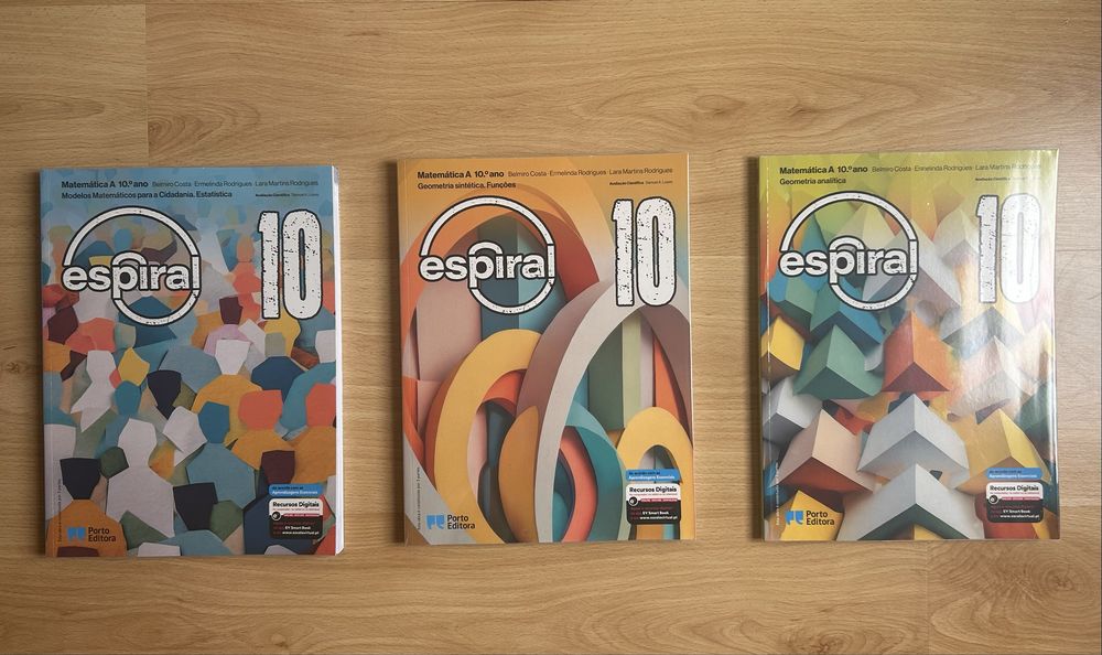 Manual Espiral + Caderno de atividades 10 Ano (Novos+Plastificados)