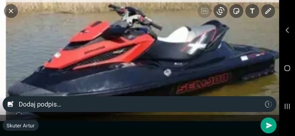 SEADOO RXT 206 IS glowica tlok skuter wodny  2012