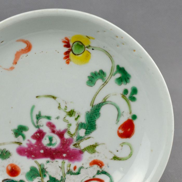 Prato em Porcelana da China, dinastia Qing – Séc. XIX