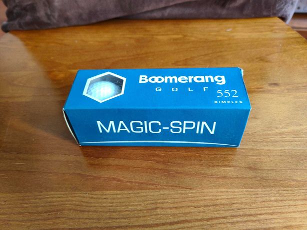 Bolas de golfe Boomerang 552 MAGIC SPIN